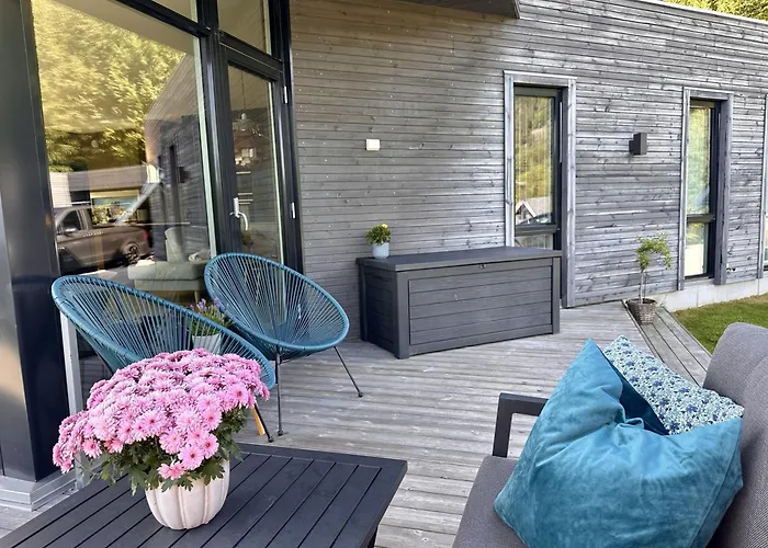 Delikat, Moderne Og Komfortabel Med Panoramautsikt Over Nisser Дом отдыха *