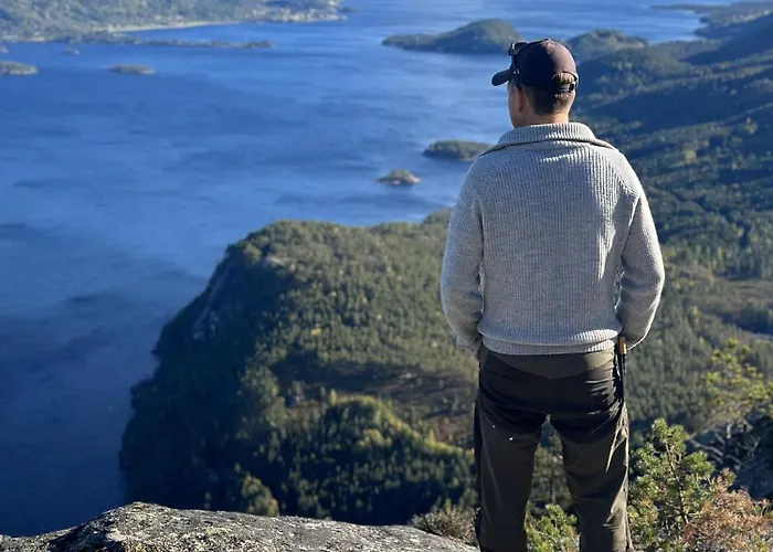 Delikat, Moderne Og Komfortabel Med Panoramautsikt Over Nisser *
