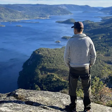 Delikat, Moderne Og Komfortabel Med Panoramautsikt Over Nisser *