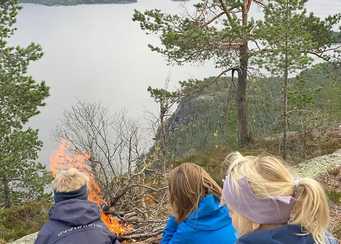 Delikat, Moderne Og Komfortabel Med Panoramautsikt Over Nisser * Fjone