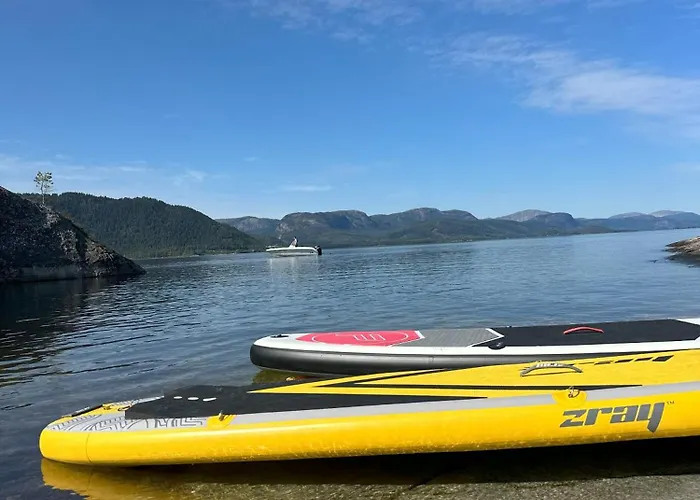 Feriehus Delikat, Moderne Og Komfortabel Med Panoramautsikt Over Nisser